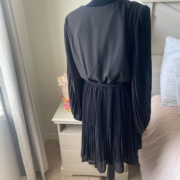 Nicole Miller black dress size large - Picture 2 of 11